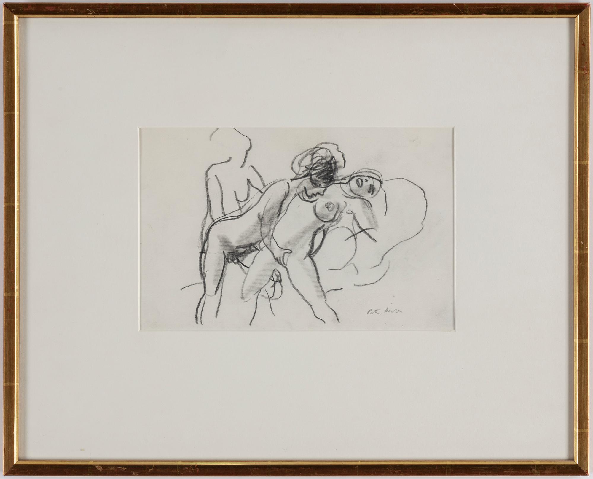 PETER DAHL, blyerts, signerad Peter Dahl.