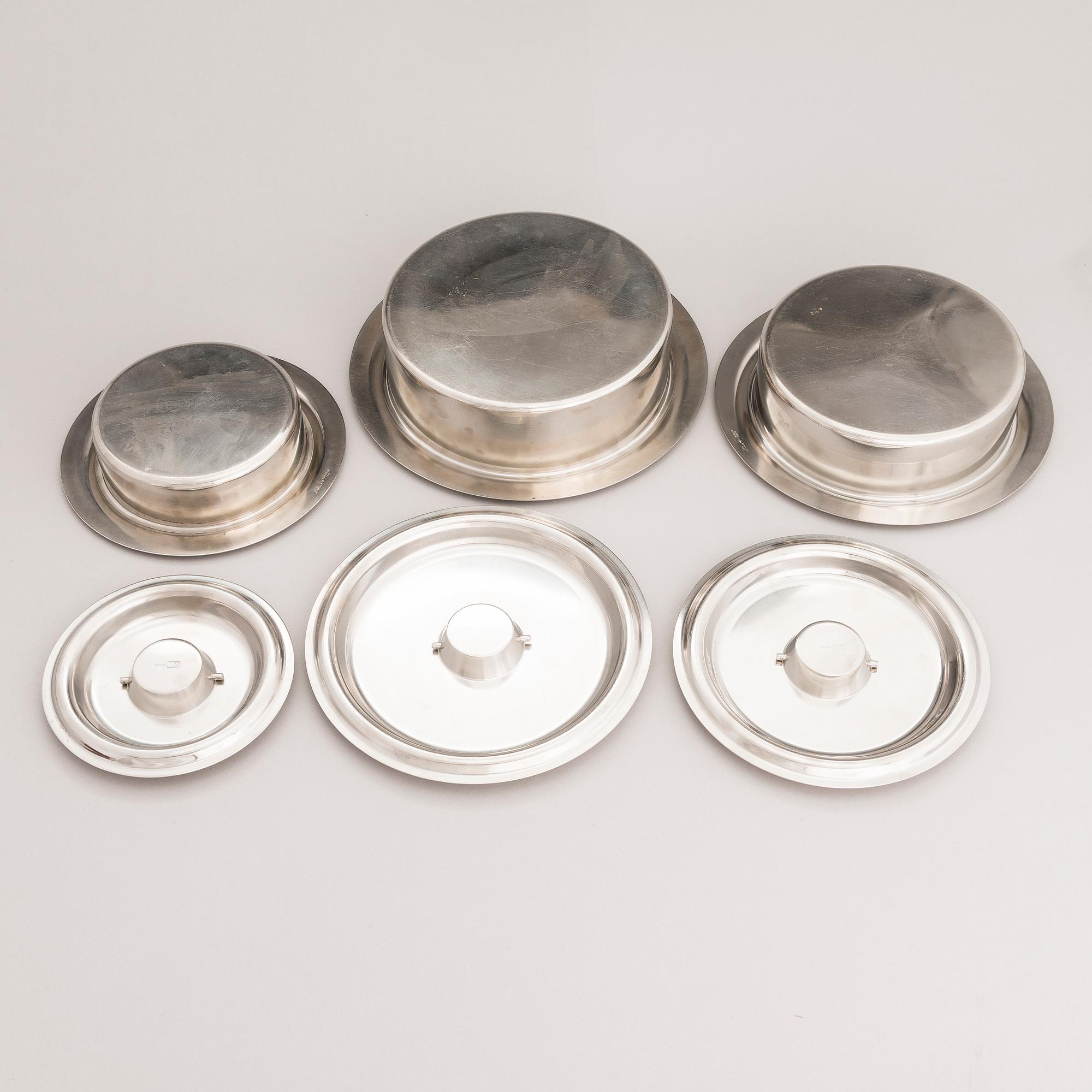 BERTEL GARDBERG, Three serving dishes, Hackman & Co, Sorsakoski, Finland.