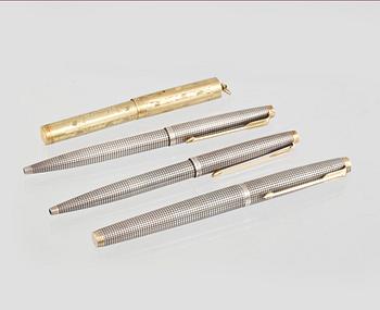PENNOR, 3+1. Parker, Sterling silver mm.