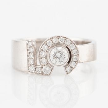 Chanel, ring, 18K white gold with brilliant-cut diamonds.