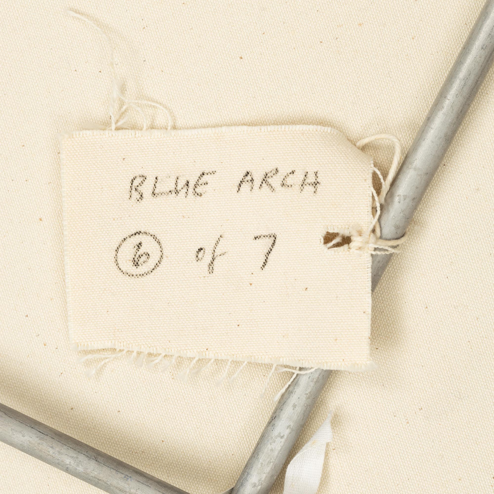Richard Smith, oil on canvas, 7 parts, signed and dated -79 on label verso.