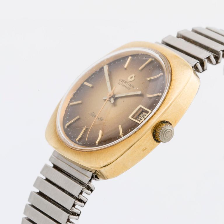 CERTINA, Automatic New Art, wrist watch, 18K, 35 x 35 mm,