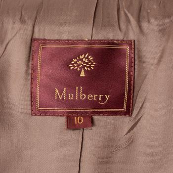 MULBERRY, a wool and silk jacket.