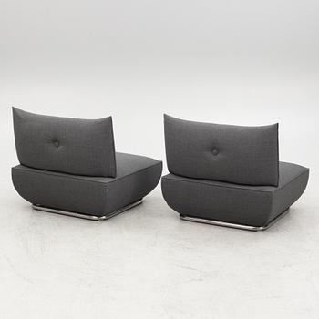 Stefan Borselius, sofa, 2 pieces "Dunder", Blå Station. contemporary.