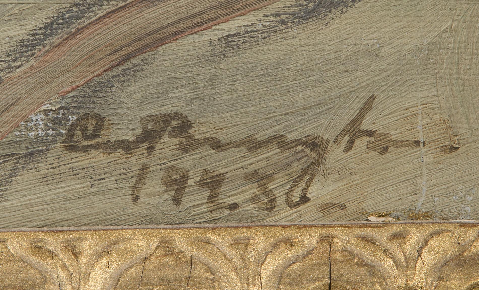 Carl Bengts, Sisäkuva tuvasta.