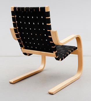 FÅTÖLJ, modell 406, Alvar Aalto, 1900-talets andra hälft.