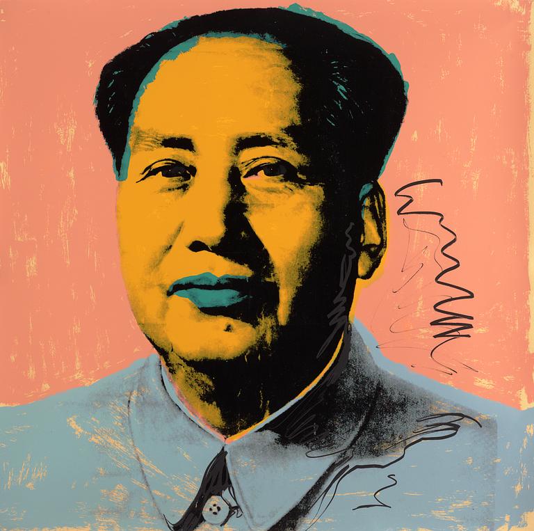 Andy Warhol, "Mao".