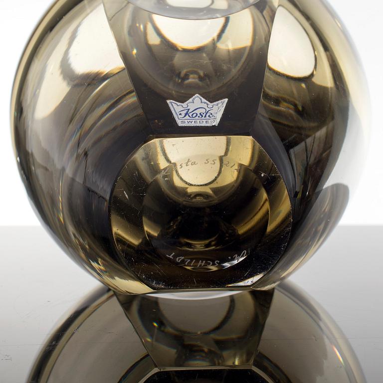 MONA MORALES-SCHILDT, vas, glas, "Ventana", Kosta, signerad.