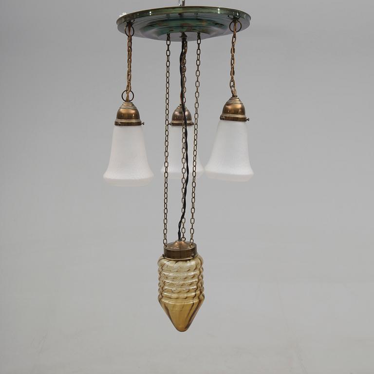 TAKLAMPA, omkring år 1900.