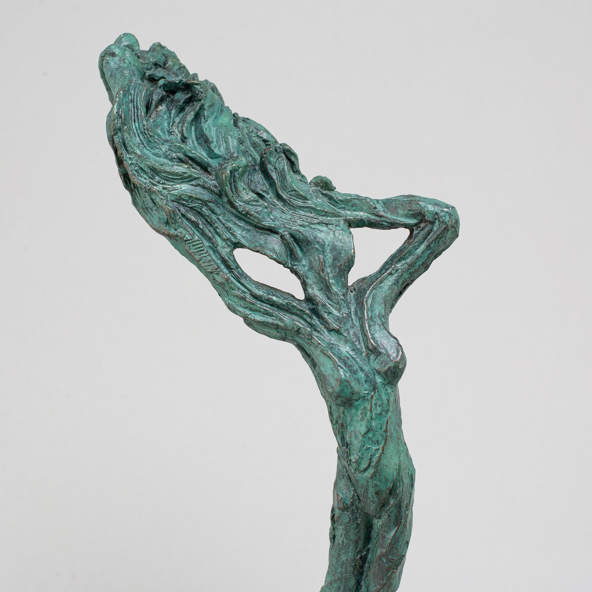 RICHARD BRIXEL, Skulptur, signerad. Höjd 38 cm.