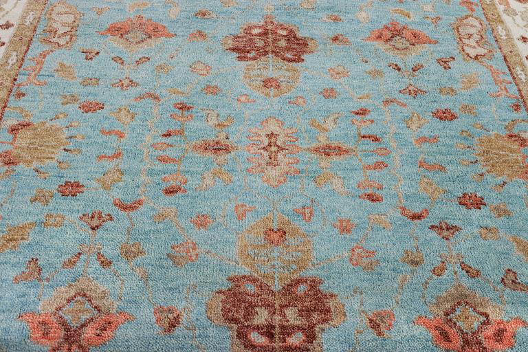 An oriental carpet with Mamluk-design, c. 303 x 239 cm.