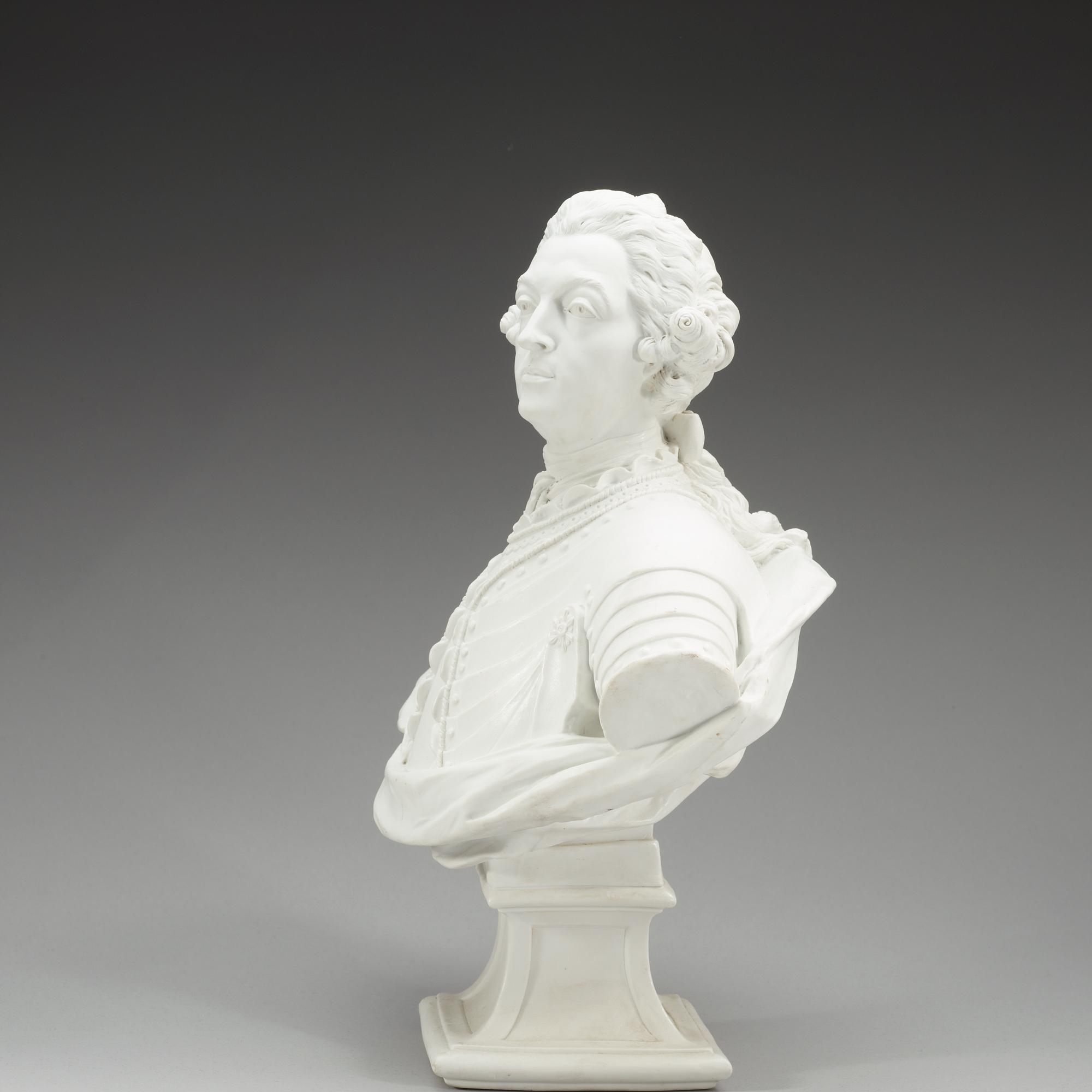 BYST, biskvi. Nymphenburg omkring år 1800.