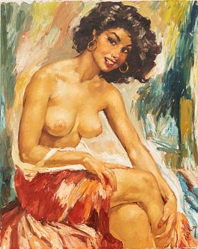 Charles Roka, Nude model.
