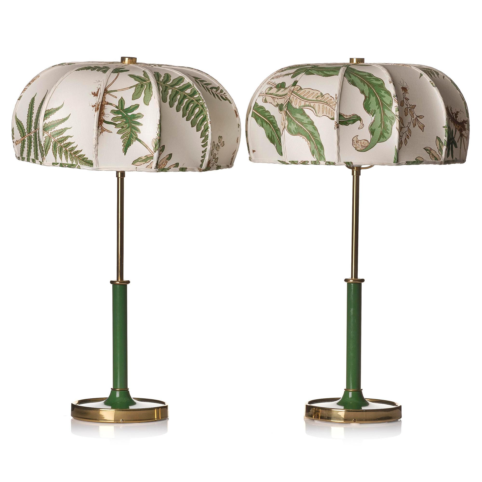 Josef Frank, a pair of model G 2466-2 table lamps, Svenskt Tenn.
