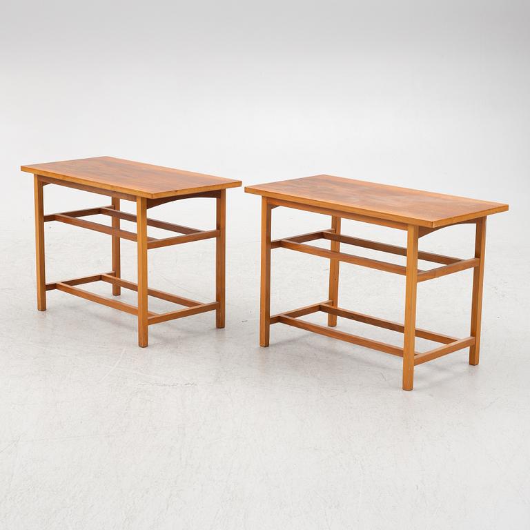 Sidobord ett par, 1900-talets andra hälft.