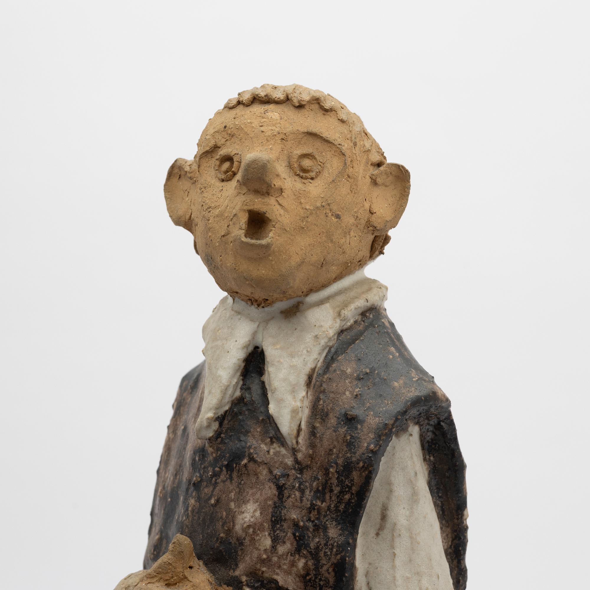 Gunnar Hansson, sculpture, "Bishop".