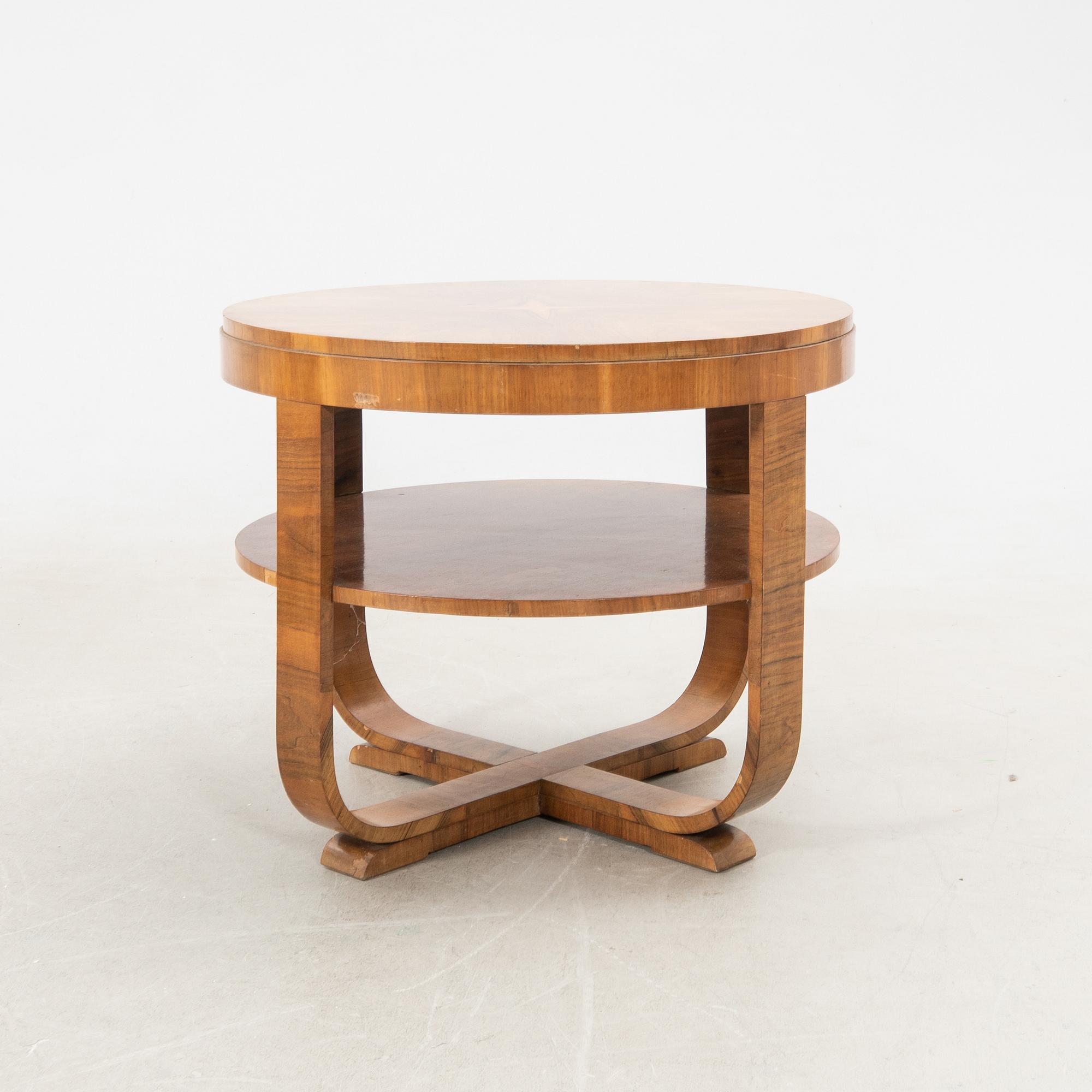 Soffbord, Art Deco, 1900-talets första hälft.