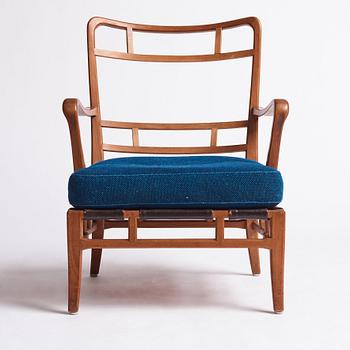 Carl-Axel Acking, an easy chair, "NK Hantverk" Nordiska Kompaniet, 1940s. Provenance Carl Axel Acking.