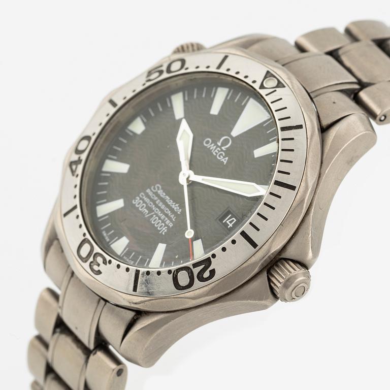 Omega, Seamaster, wristwatch, 41 mm.