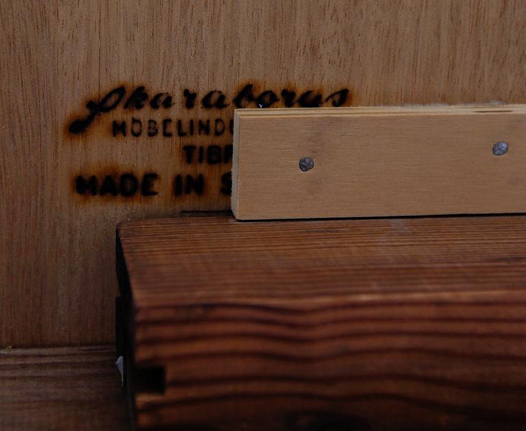 BORD, Skaraborgs Möbelindustri, Tibro, 1900-talets andra hälft.