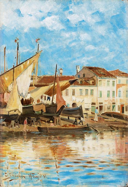 Carl Skånberg, From the outskirts of Venice.