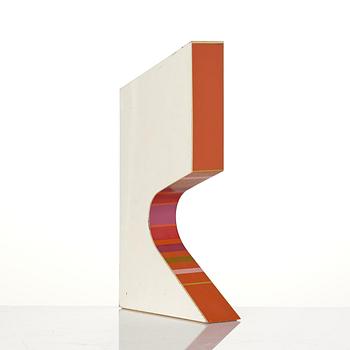 Richard Smith, sculpture, painted metal, signed and numbered 26/50.