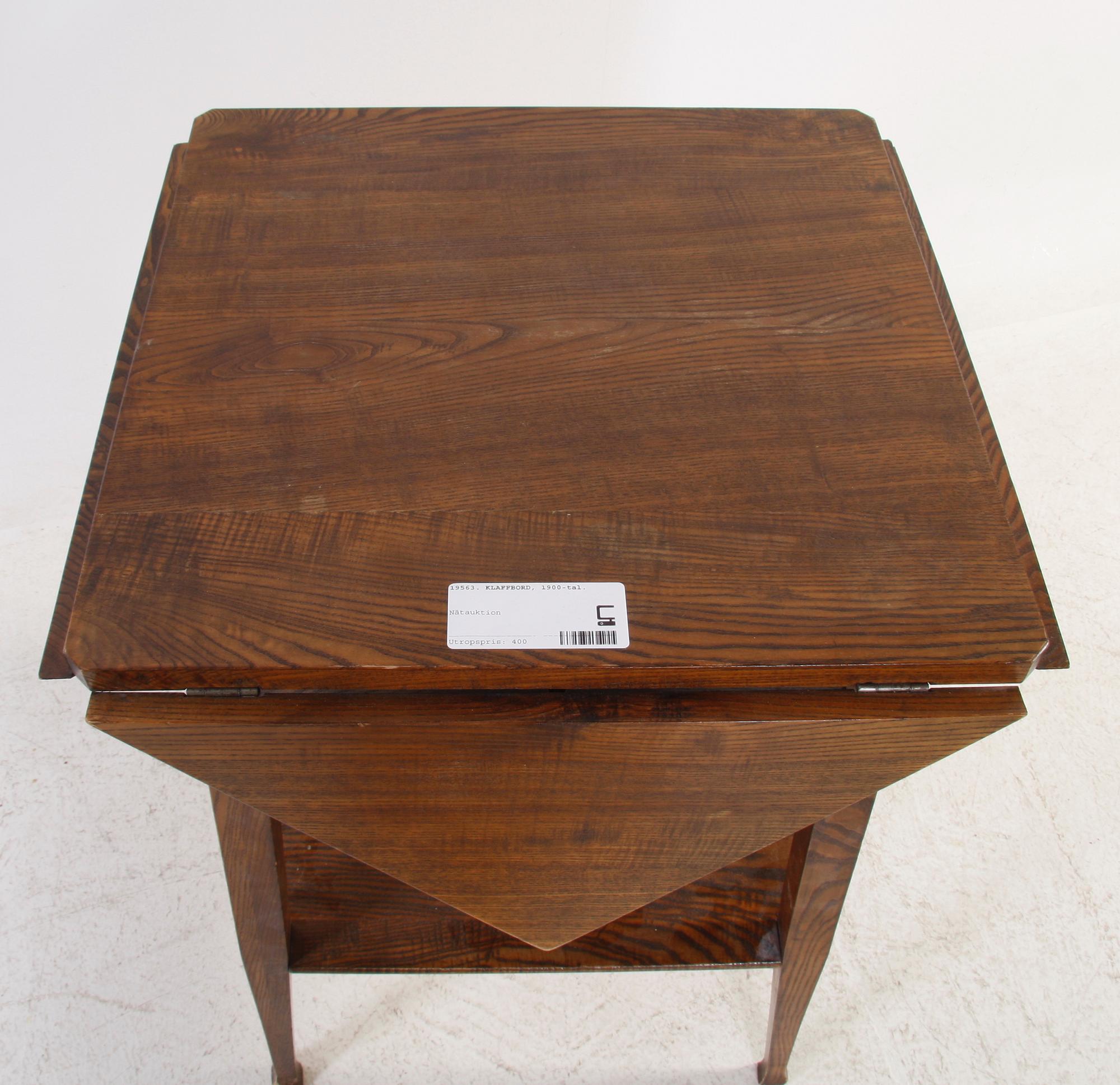 KLAFFBORD, 1900-tal.