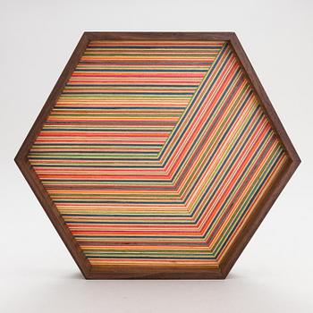 ALEKSI PUUSTINEN, A 'Hexagon Tray', signed.