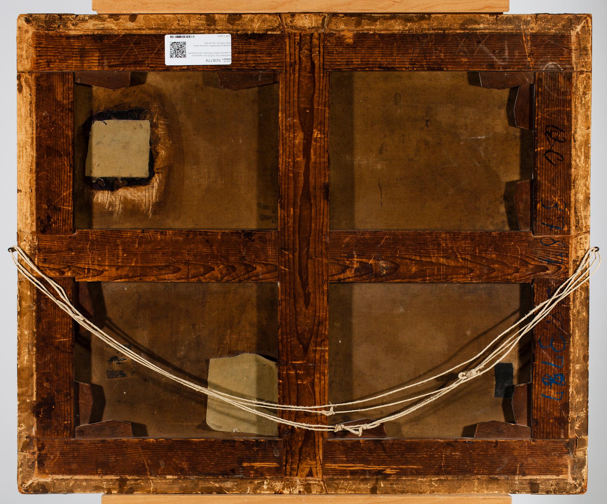 OKÄND KONSTNÄR, italiensk skola 1600/1700-tal, olja på duk.