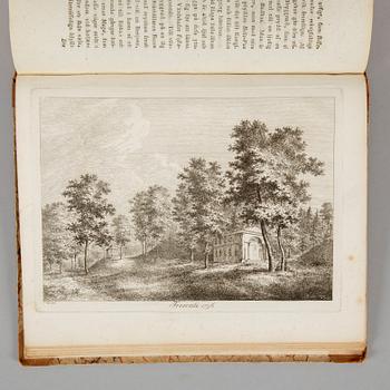 Topografisk klassiker, 1797, med 10 planscher och 24 gravyrer i texten.