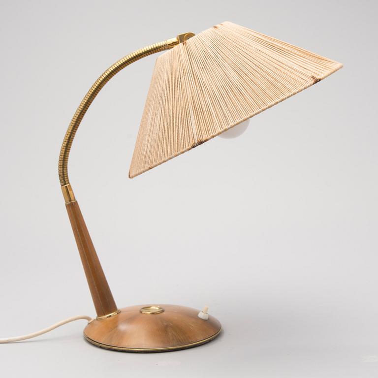 BORDSLAMPA, Temde AG, Tyskland, 1900-talets mitt.