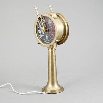 MASKINTELEGRAF, mässing, 1900-talets mitt.