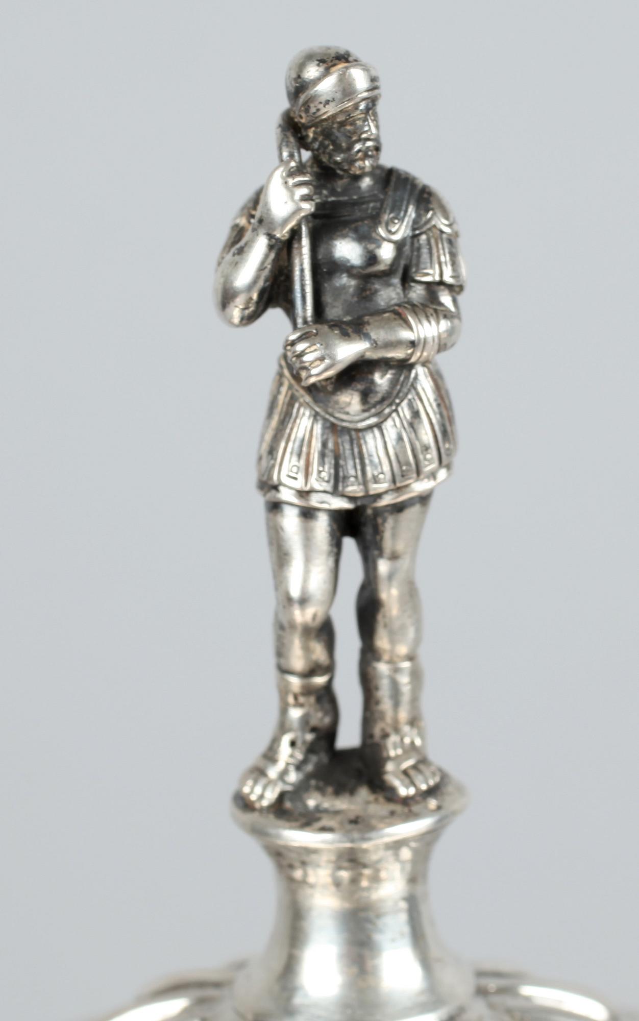 LOCKPOKAL, silver, Österrike-Ungern, 1800-talets slut. 971 g.