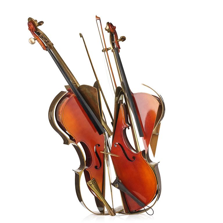 Arman (Armand Pierre Fernandez), "Prisoners Series: Thales Cello".