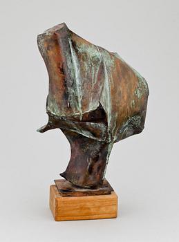 STAFFAN ÖSTLUND, skulptur, koppar.