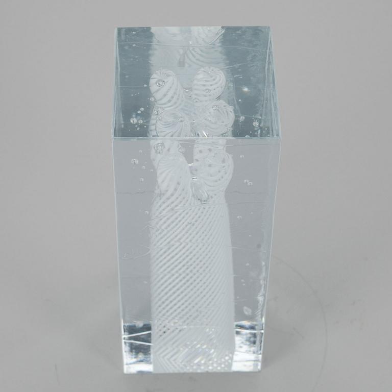 KONSTGLAS, Oiva Toikka, osignerad.