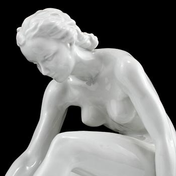 FIGURIN, porslin, Herend, 1900-talets mitt.