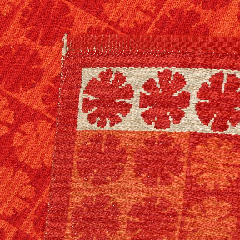 MATTA, dubbelväv, Ingrid Dessau, monogramsignerad, 1900-talets andra hälft, ca 243 x 164 cm.