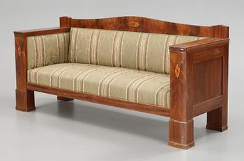 SOFFA, empirestil, sent 1800-tal.
