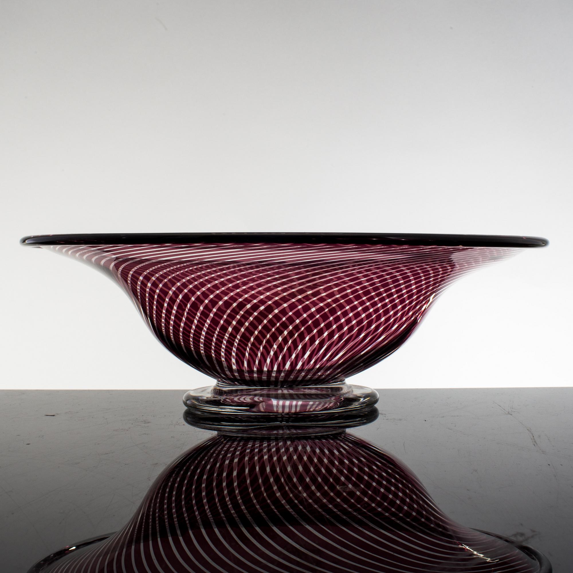 EDWARD HALD, skål, Slipgraal, Orrefors 1947.