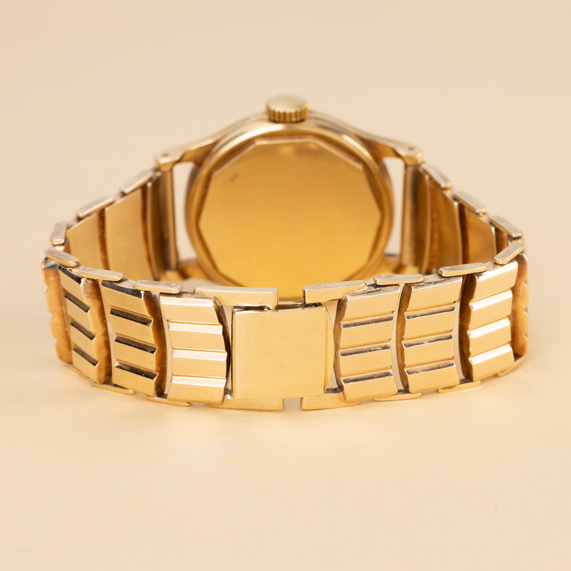 Patek Philippe, Calatrava, "First waterproof Calatrava", "Acuatic", "François Borgel Case", ca 1953.