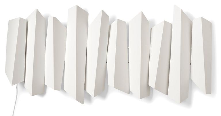 Mario Torregiani, a monumental "Leda" light sculpture/wall lamp, Italy, 1980s-90s.