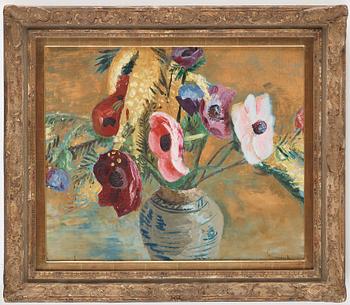 Isaac Grünewald, Flower still life.