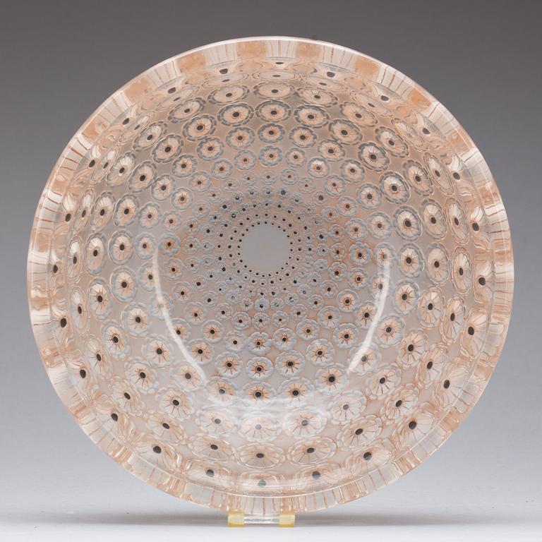 SKÅL, glas, Lalique, signerad Lalique France. 1900-talets andra hälft.