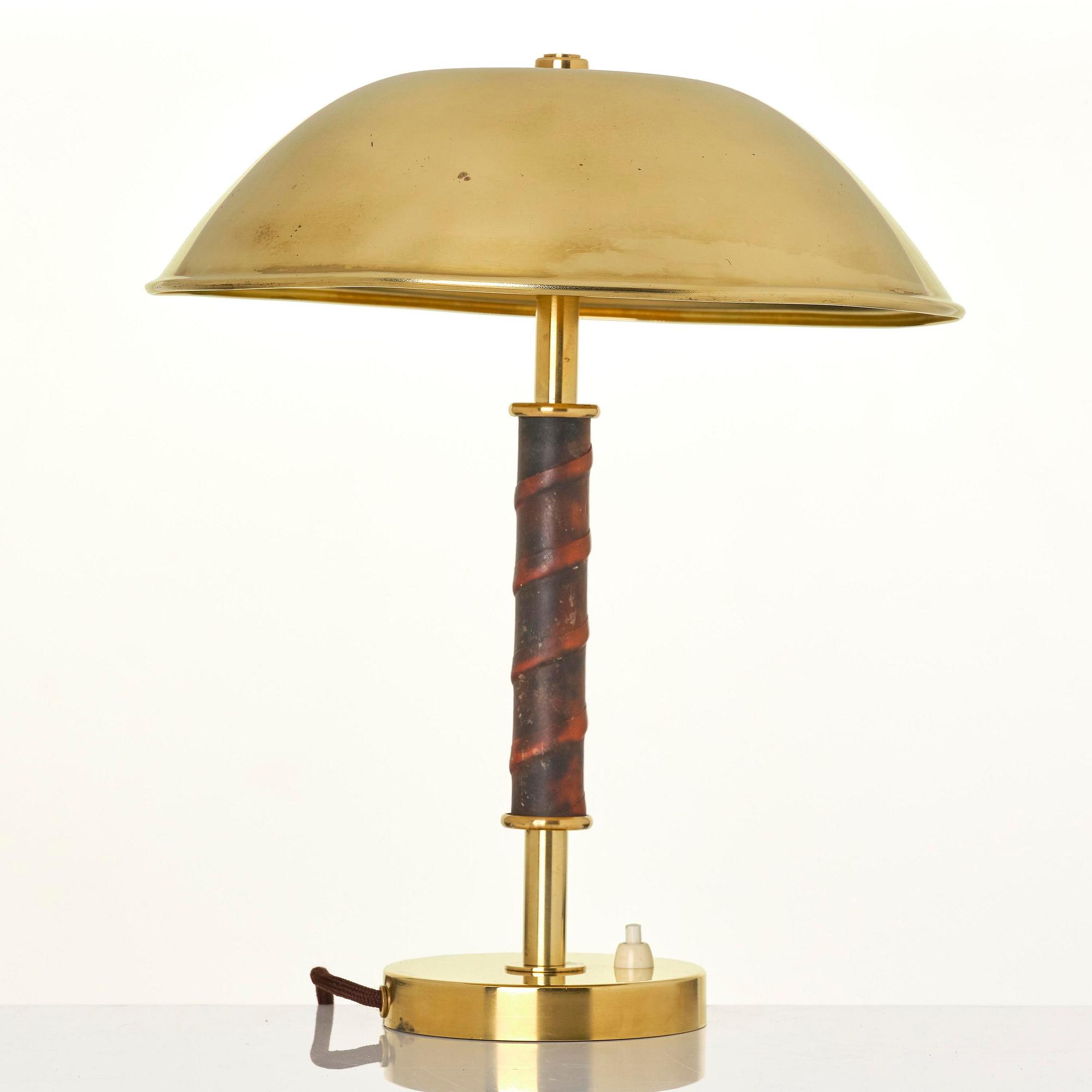 Bertil Brisborg, a table lamp model "15644", Arvid Böhlmarks Lampfabrik, Stockholm, 1960s.