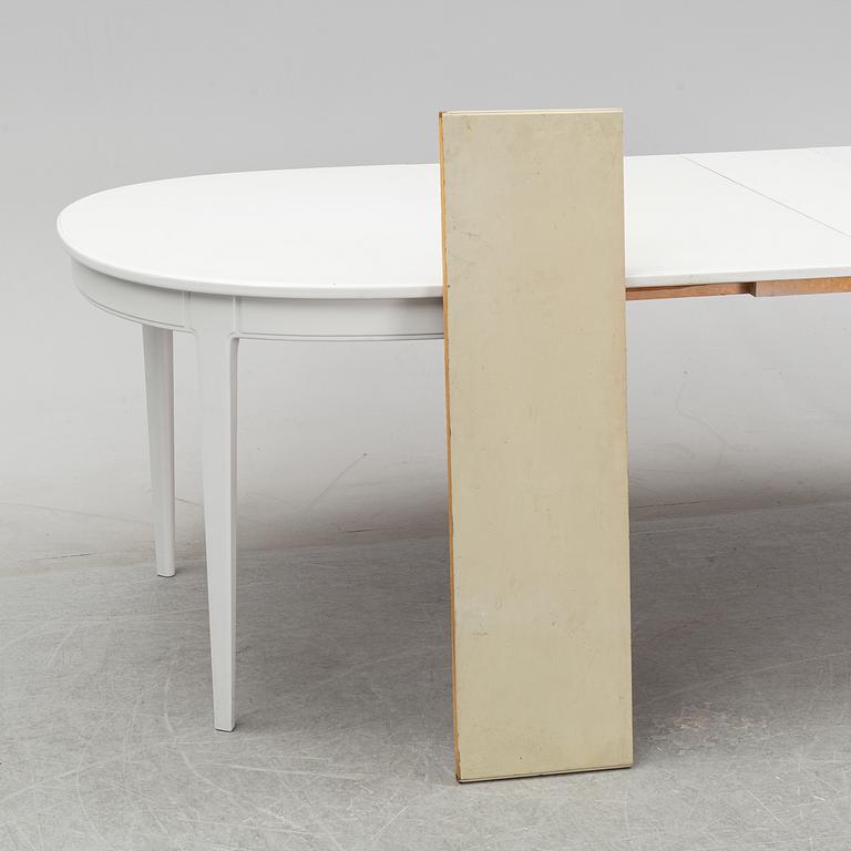 Carl Malmsten, a dining table and a set of six chairs, 'Herrgården' for Bodafors.