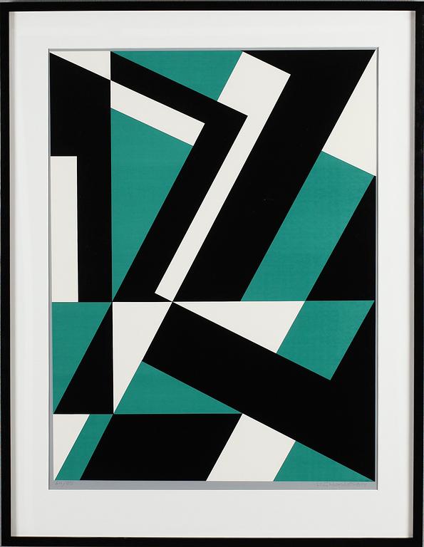 LARS-GUNNAR NORDSTRÖM, serigrafi, signerad och numrerad 64/85.