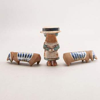 Lisa Larson, a set of three figurines.