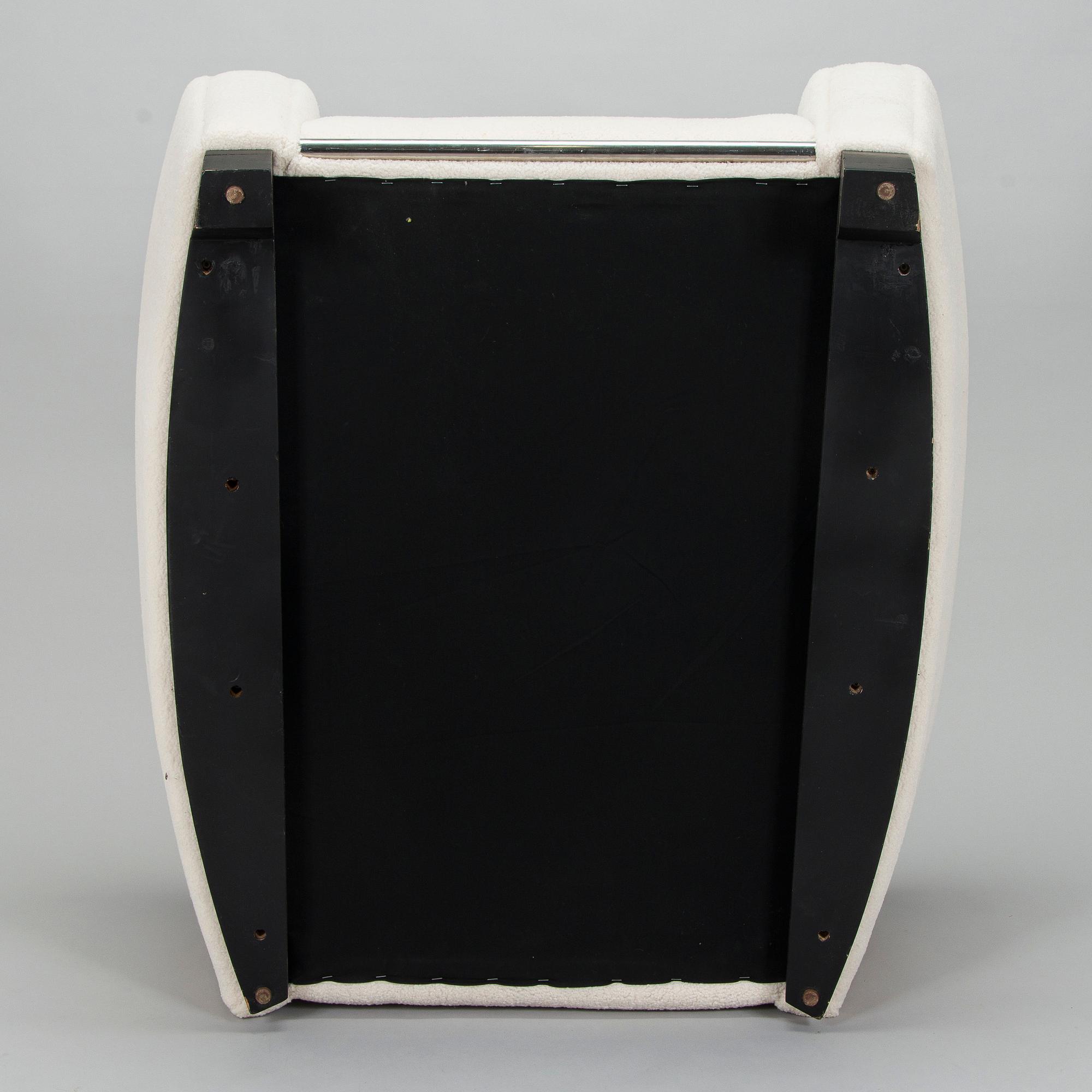 Franz Romero,A 1980s "Bugatti DS 57", armchair for de Sede, Switzerland,.