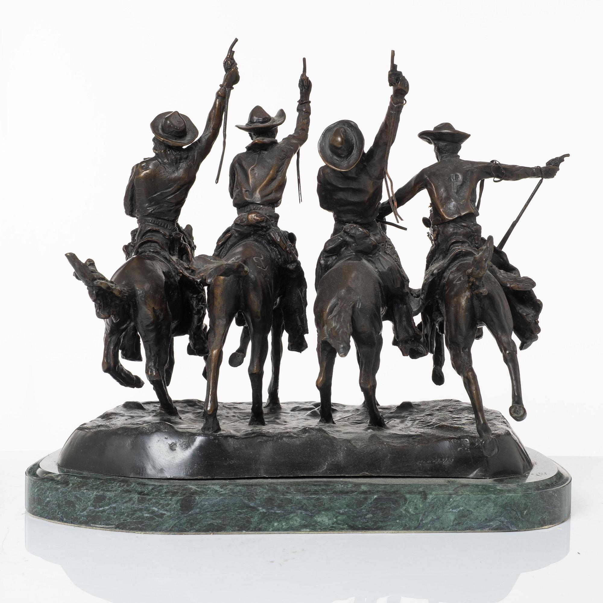 Frederic Sackrider Remington, efter. "Off the Range" (Coming Through the Rye).
